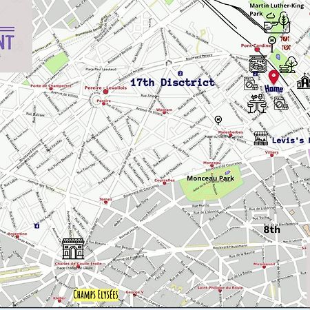 Studio Moderne Au Coeur De Paris Batignolles المظهر الخارجي الصورة